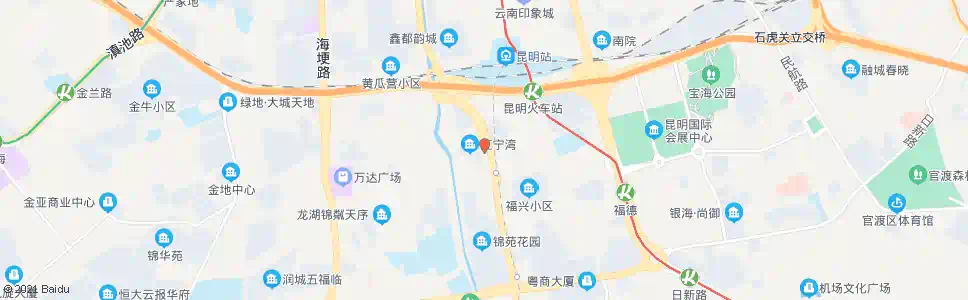 昆明云南中西医结合医院_公交站地图_昆明公交_妙搜公交查询2025