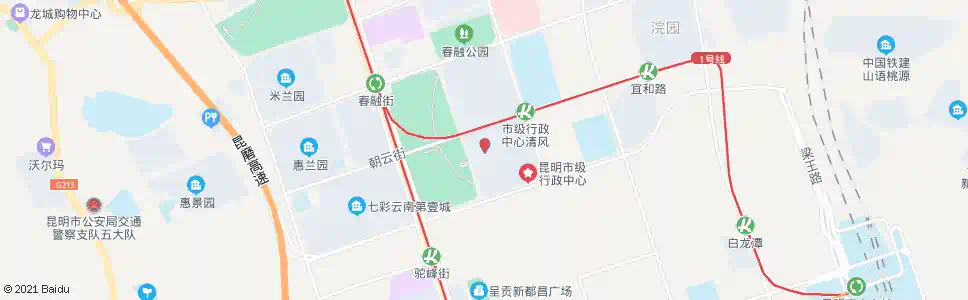 昆明省司法学校_公交站地图_昆明公交_妙搜公交查询2025