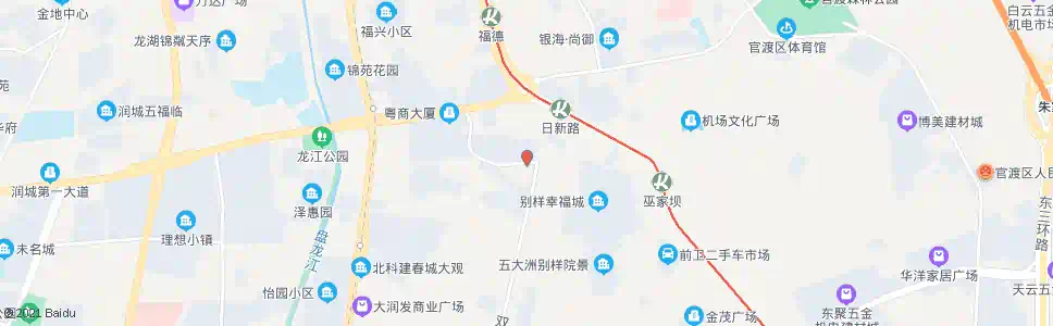 昆明日新村中段_公交站地图_昆明公交_妙搜公交查询2025