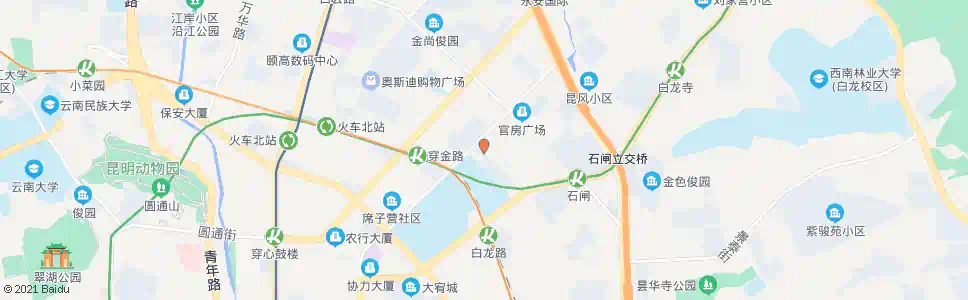 昆明新兴路口新迎北路_公交站地图_昆明公交_妙搜公交查询2025