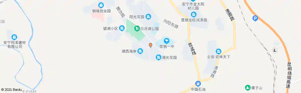 昆明昆钢_公交站地图_昆明公交_妙搜公交查询2025