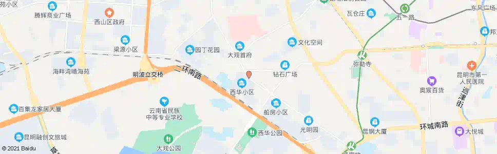 昆明东陆桥(西园路)_公交站地图_昆明公交_妙搜公交查询2025