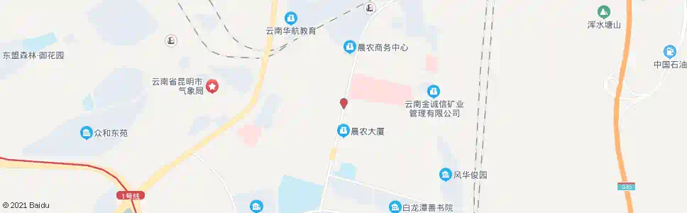 昆明新册路口_公交站地图_昆明公交_妙搜公交查询2025