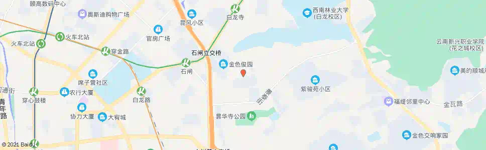 昆明昙晓路北段_公交站地图_昆明公交_妙搜公交查询2025