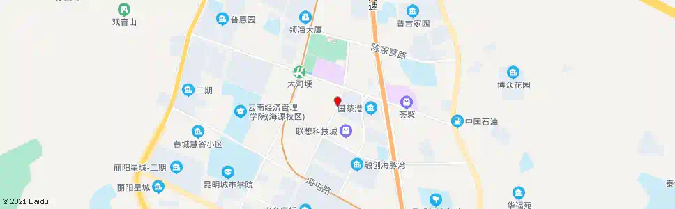 昆明王筇路口_公交站地图_昆明公交_妙搜公交查询2025