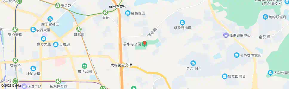 昆明昙华寺(昙华路)_公交站地图_昆明公交_妙搜公交查询2025