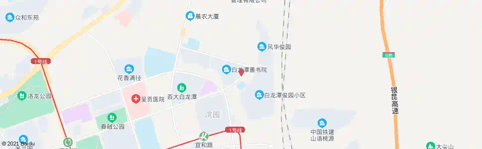昆明碧潭街(春融街口)_公交站地图_昆明公交_妙搜公交查询2025