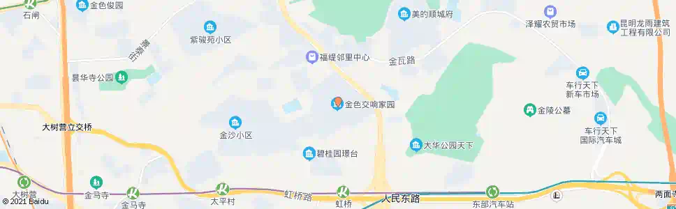 昆明世博吉鑫园_公交站地图_昆明公交_妙搜公交查询2025