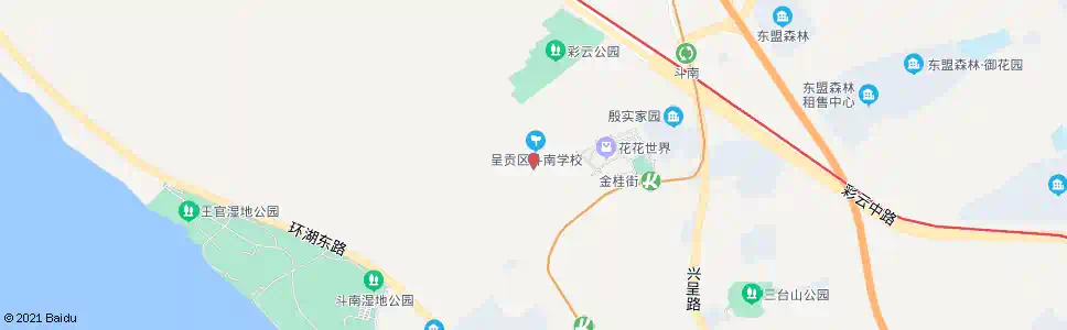 昆明斗南(瑞香西街)_公交站地图_昆明公交_妙搜公交查询2025