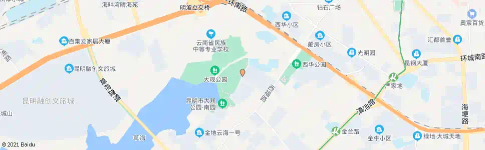 昆明五家堆村_公交站地图_昆明公交_妙搜公交查询2025