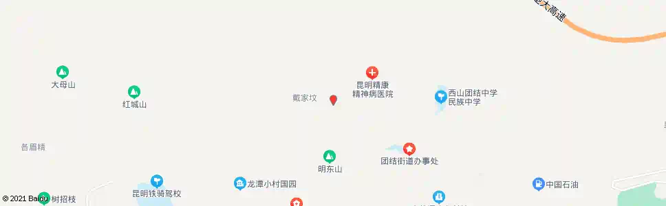昆明千亩梨园路口_公交站地图_昆明公交_妙搜公交查询2025