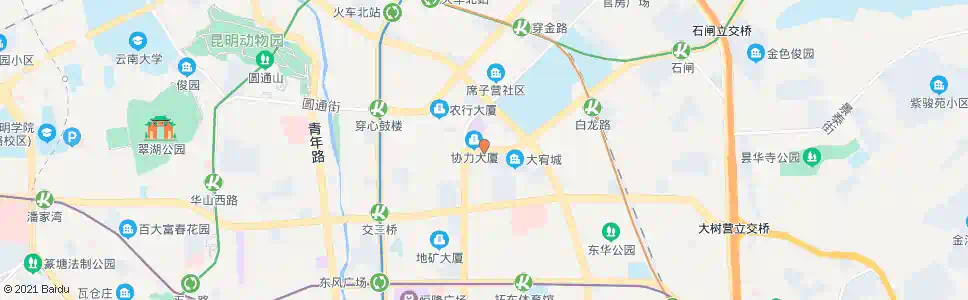 昆明白塔路口(白龙路)_公交站地图_昆明公交_妙搜公交查询2025