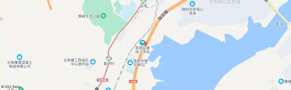 昆明省旧车报废接收中心_公交站地图_昆明公交_妙搜公交查询2025