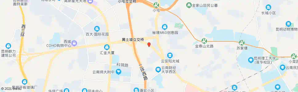 昆明黄土坡车场(滇缅大道)_公交站地图_昆明公交_妙搜公交查询2025