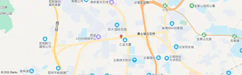昆明海源中路口滇缅大道_公交站地图_昆明公交_妙搜公交查询2025