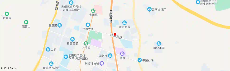 昆明西北部公交枢纽站(西北部客运站)_公交站地图_昆明公交_妙搜公交查询2025