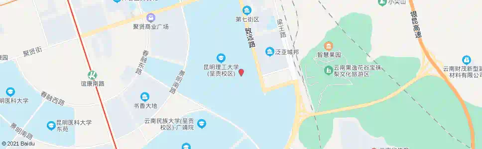 昆明憬园篮球场_公交站地图_昆明公交_妙搜公交查询2025