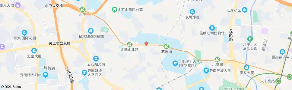 昆明冶金学校_公交站地图_昆明公交_妙搜公交查询2025
