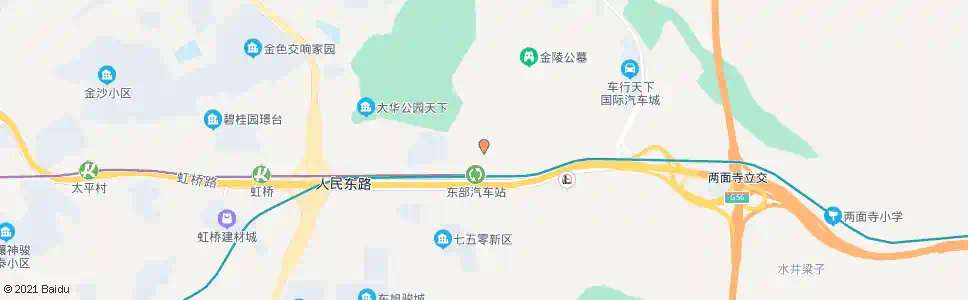 昆明东部公交枢纽站(东部汽车站地铁站)_公交站地图_昆明公交_妙搜公交查询2025