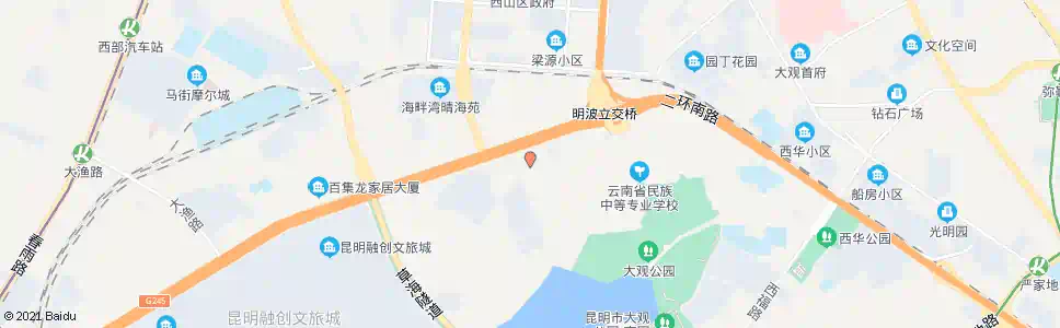 昆明明河路东口_公交站地图_昆明公交_妙搜公交查询2025