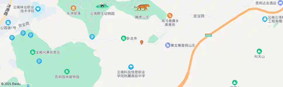 昆明黄龙箐_公交站地图_昆明公交_妙搜公交查询2025