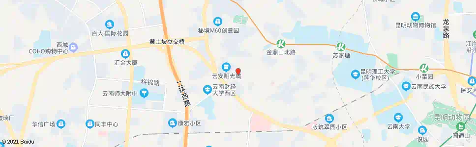 昆明虹山新村(锦绣山庄小区)_公交站地图_昆明公交_妙搜公交查询2025