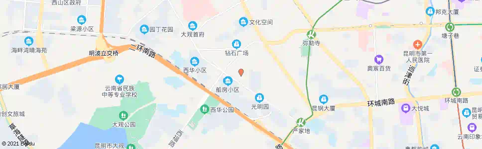 昆明安康路口_公交站地图_昆明公交_妙搜公交查询2025