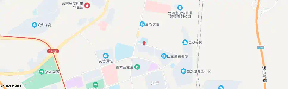 昆明晴岚院(碧潭街)_公交站地图_昆明公交_妙搜公交查询2025