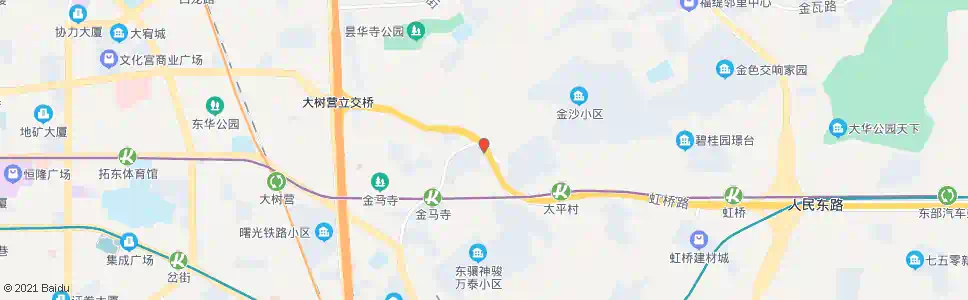 昆明太平村(虹桥路)_公交站地图_昆明公交_妙搜公交查询2025