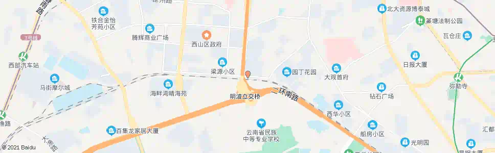 昆明土堆村_公交站地图_昆明公交_妙搜公交查询2025