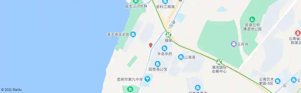 昆明福保路南段_公交站地图_昆明公交_妙搜公交查询2025