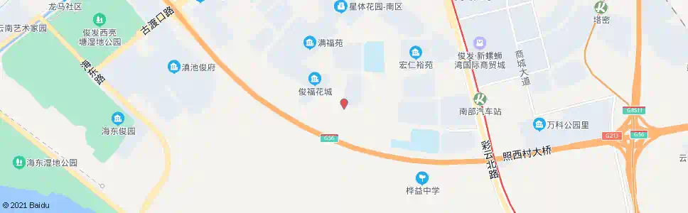 昆明螺蛳湾仓储区_公交站地图_昆明公交_妙搜公交查询2025