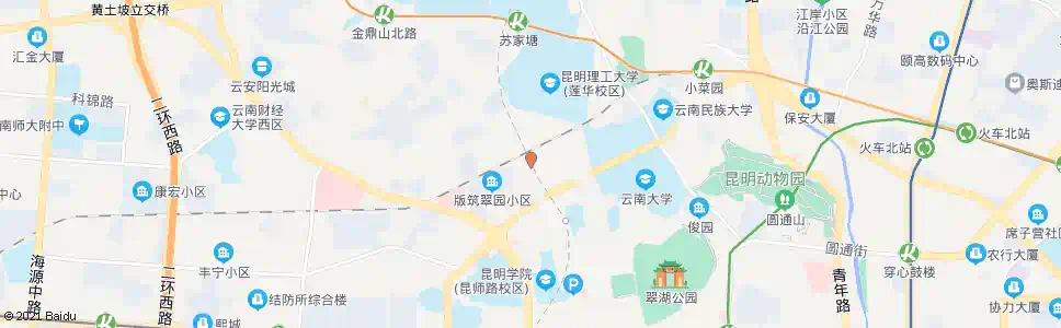 昆明地台寺_公交站地图_昆明公交_妙搜公交查询2025