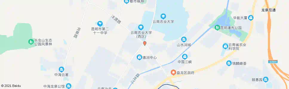昆明小康大道路口沣源路_公交站地图_昆明公交_妙搜公交查询2025