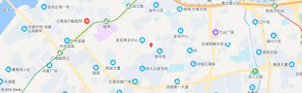 昆明高朱村_公交站地图_昆明公交_妙搜公交查询2025