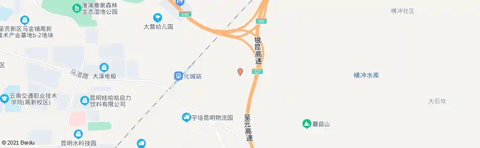 昆明庄子社区_公交站地图_昆明公交_妙搜公交查询2025