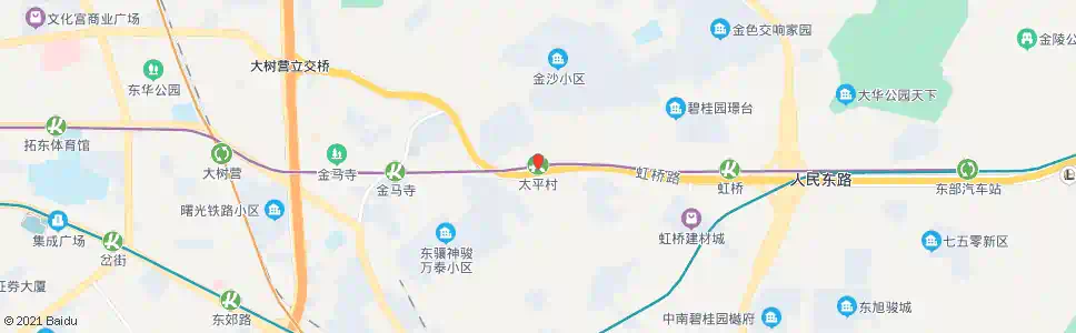 昆明太平村_公交站地图_昆明公交_妙搜公交查询2025