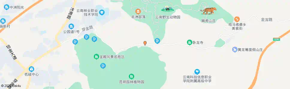 昆明大箐_公交站地图_昆明公交_妙搜公交查询2025