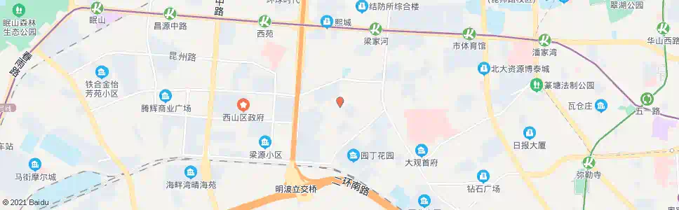 昆明华夏中(近华浦路)_公交站地图_昆明公交_妙搜公交查询2025