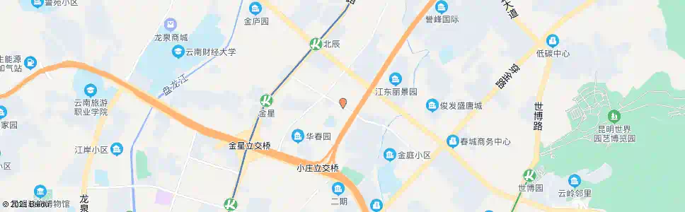 昆明金菊路中段_公交站地图_昆明公交_妙搜公交查询2025