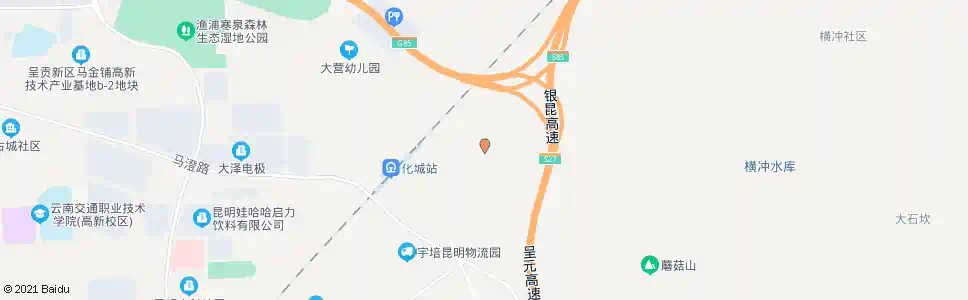 昆明庄子村口_公交站地图_昆明公交_妙搜公交查询2025