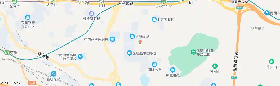 昆明一六九油库_公交站地图_昆明公交_妙搜公交查询2025