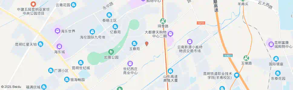 昆明珥玑路中段_公交站地图_昆明公交_妙搜公交查询2025