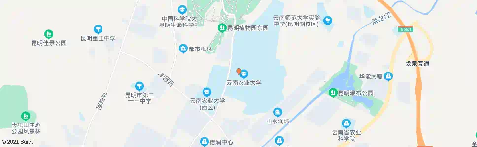 昆明云南农业大学综合楼_公交站地图_昆明公交_妙搜公交查询2025