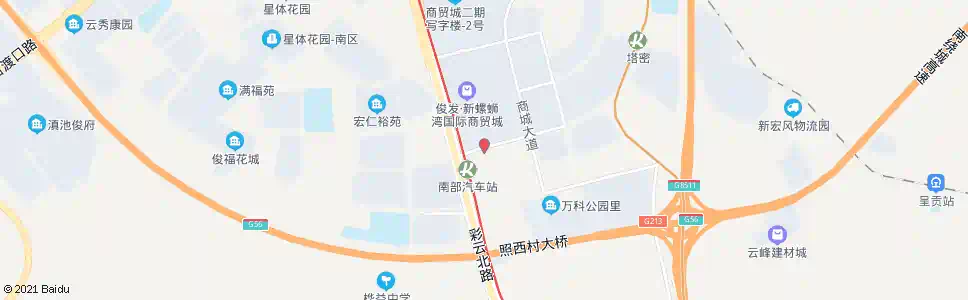 昆明螺蛳湾公交枢纽站_公交站地图_昆明公交_妙搜公交查询2025