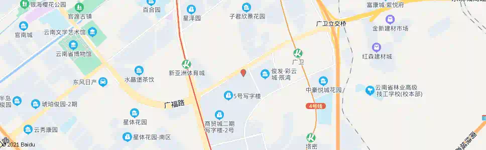 昆明新螺蛳湾国际商贸城二期公交车场_公交站地图_昆明公交_妙搜公交查询2025