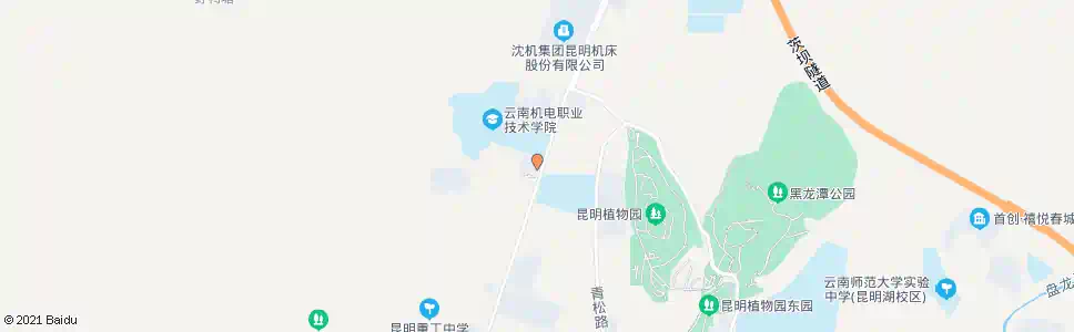 昆明昆明地勘院(茨坝清真)_公交站地图_昆明公交_妙搜公交查询2025