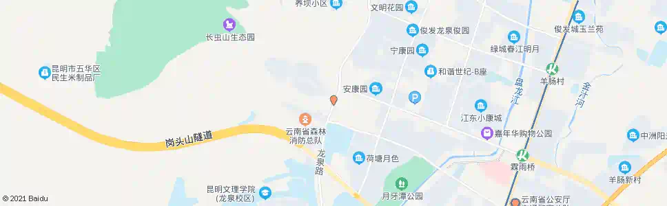 昆明昆烟二部_公交站地图_昆明公交_妙搜公交查询2025