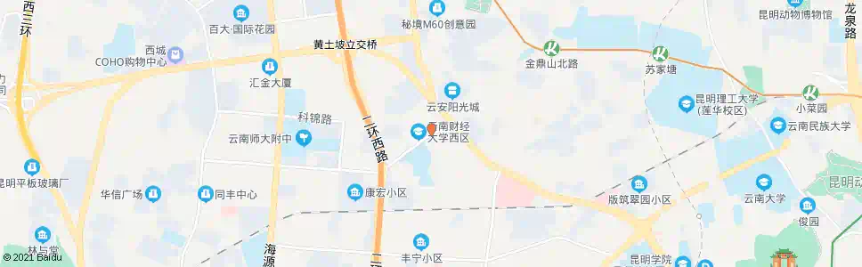 昆明麻园(科业路)_公交站地图_昆明公交_妙搜公交查询2025