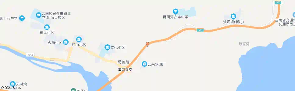 昆明蒋凹村_公交站地图_昆明公交_妙搜公交查询2025